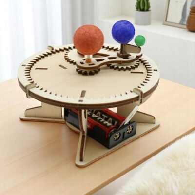 Motorized Wooden Orrery Kit